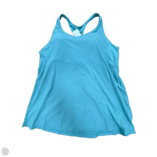 Athletic Tank Top By Calia In Blue, Size: Xl