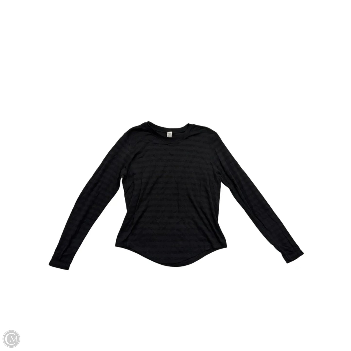 Athletic Top Long Sleeve Crewneck By DSG In Black, Size: Xs