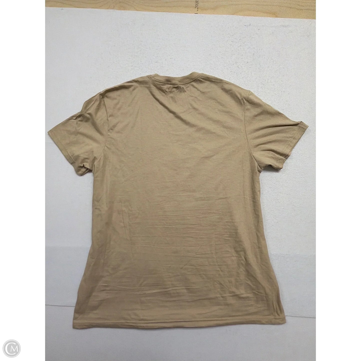 Top Short Sleeve By Clothes Mentor In Brown, Size: L