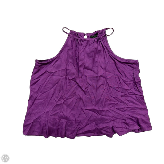 Tank Top By Clothes Mentor In Purple, Size: Xl