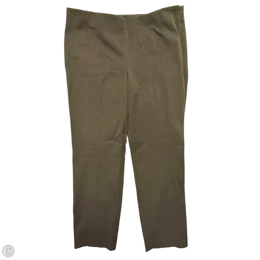 Pants Dress By Talbots In Green, Size: 16