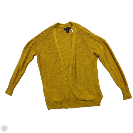 Cardigan By Tahari In Yellow, Size: M