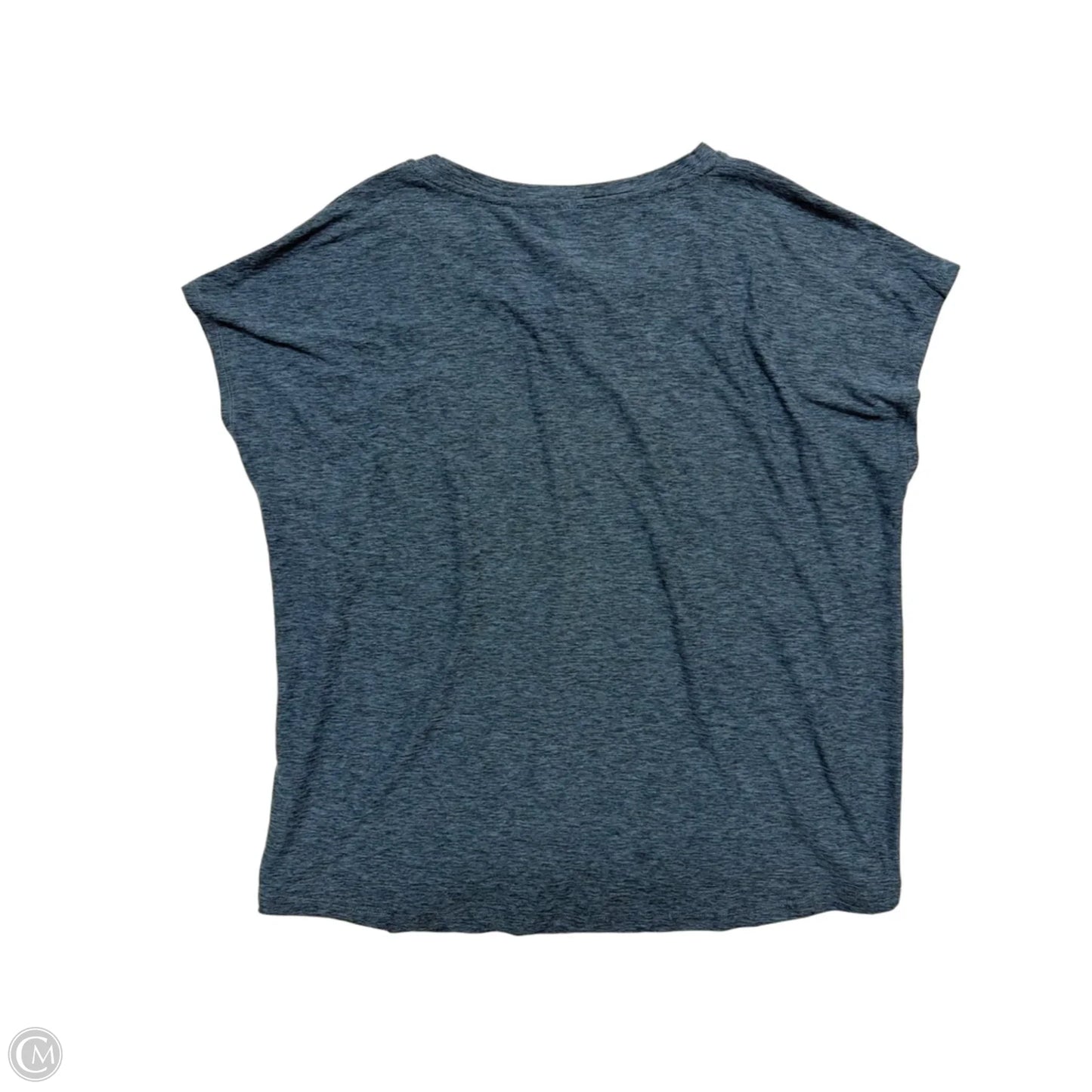Athletic Top Short Sleeve By Kyodan In Blue, Size: Xl
