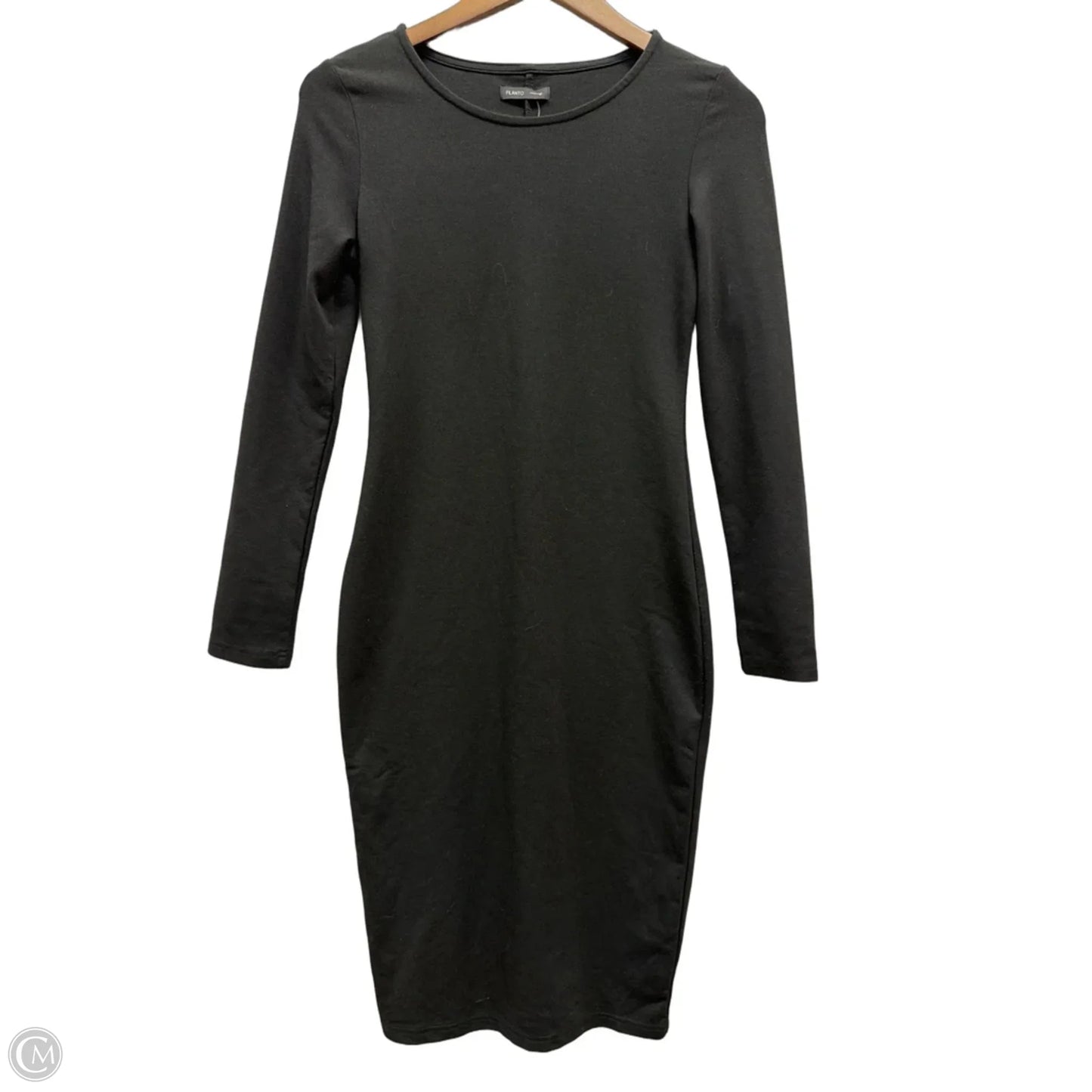 Dress Casual Midi By Clothes Mentor In Black, Size: M