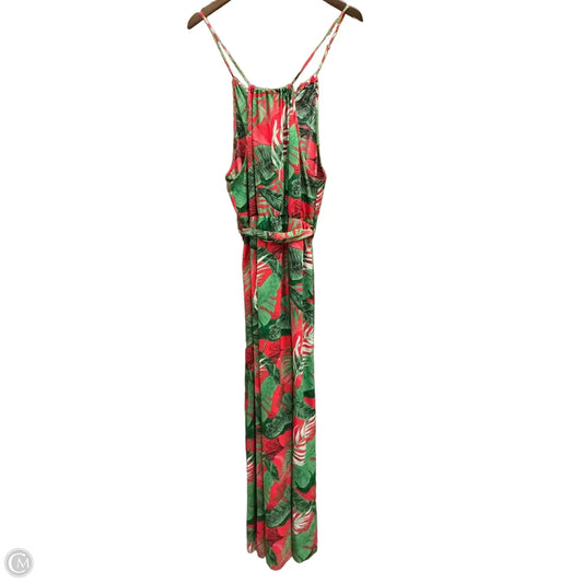 Dress Casual Maxi By Shein In Tropical Print, Size: L