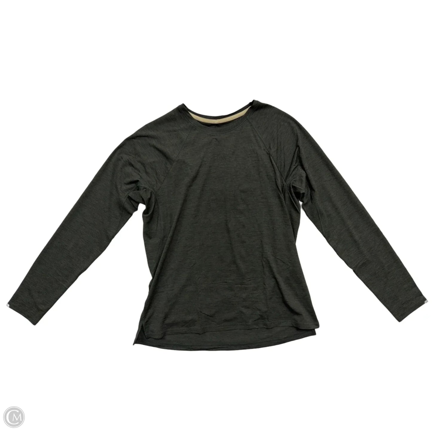 Athletic Top Long Sleeve Crewneck By Rei In Grey, Size: M