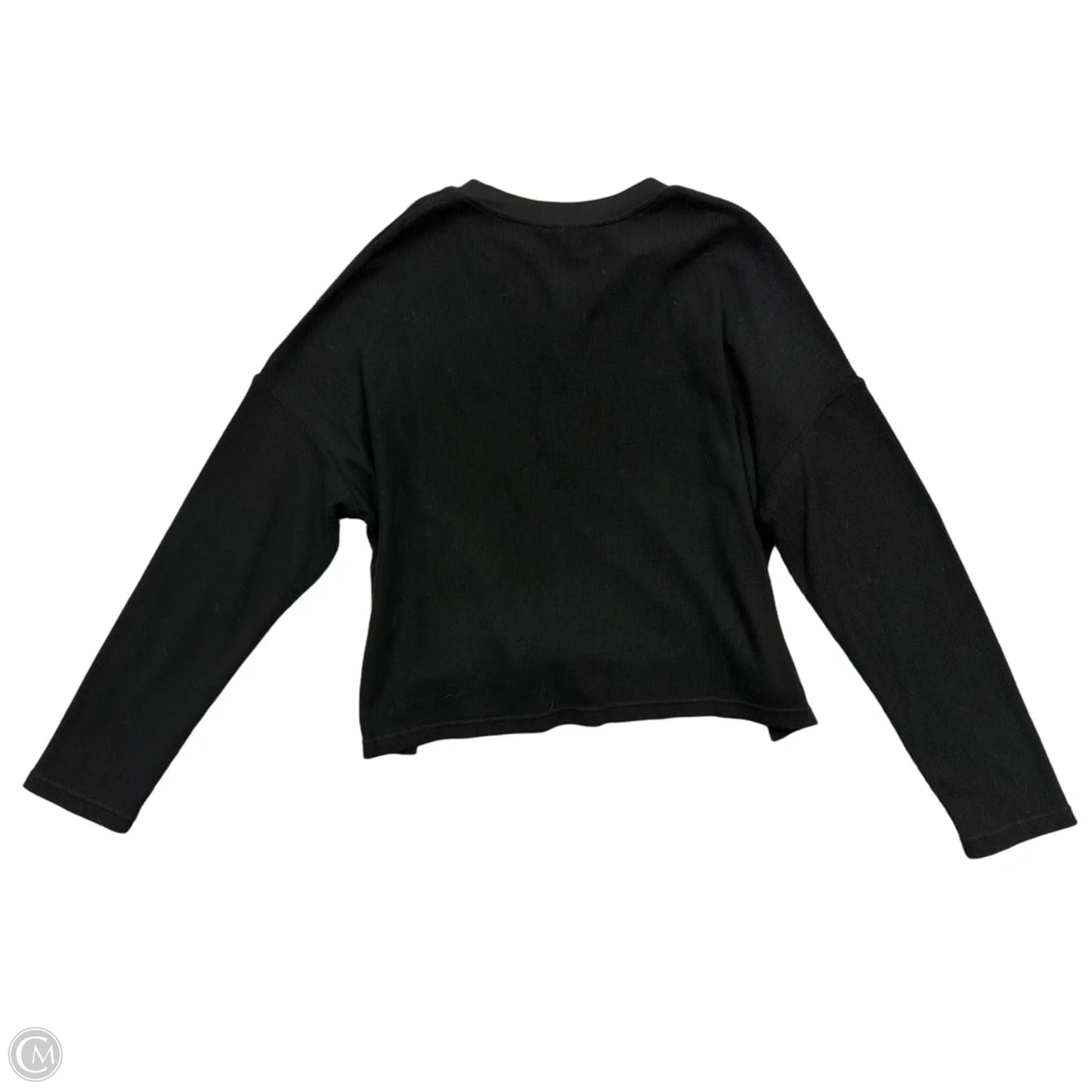Top Long Sleeve By Express In Black, Size: S
