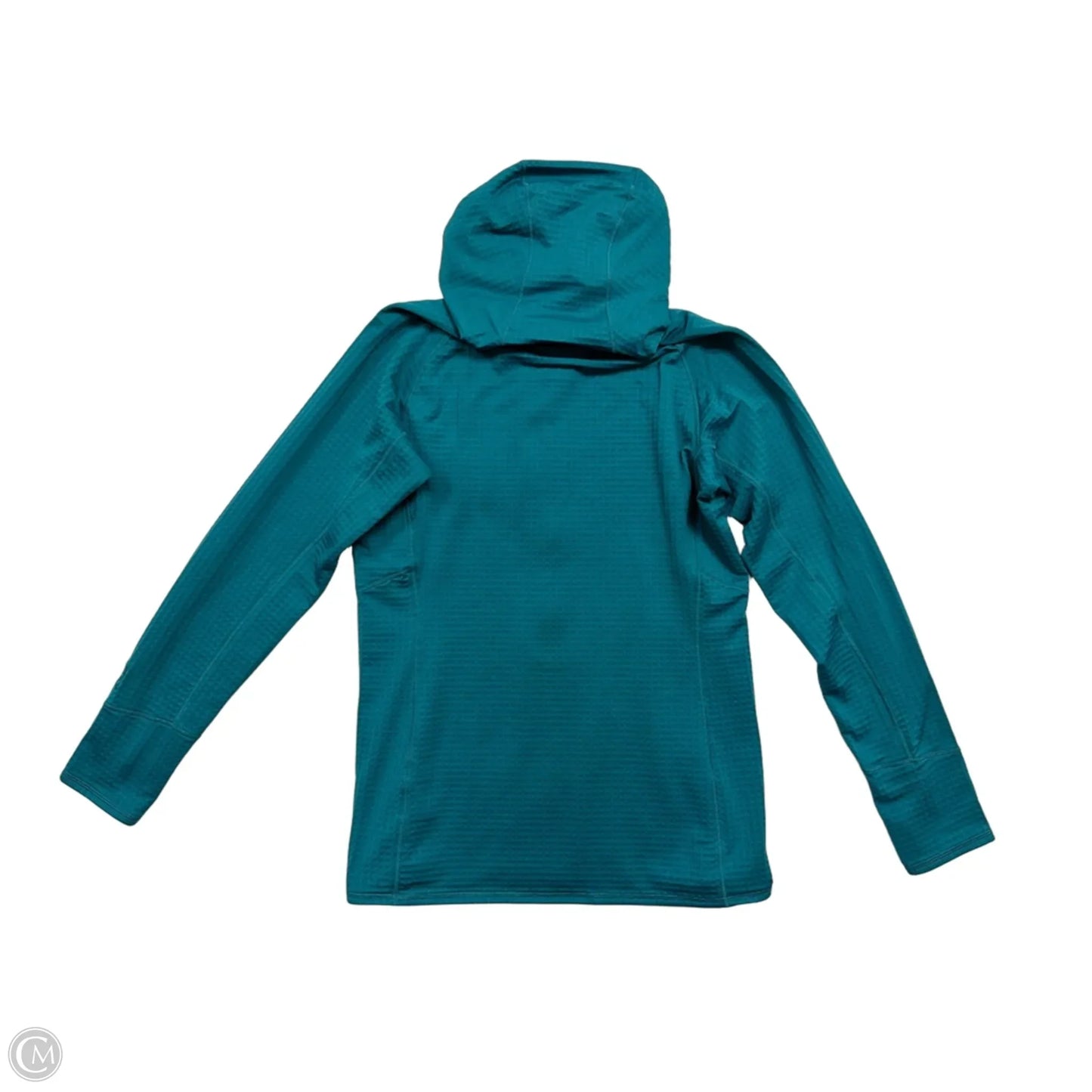 Athletic Jacket By Patagonia In Teal, Size: L
