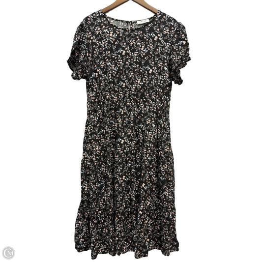 Dress Casual Midi By Clothes Mentor In Floral Print, Size: Xl
