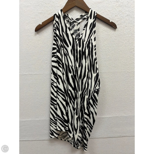 Tank Top By Lane Bryant In Zebra Print, Size: 1x