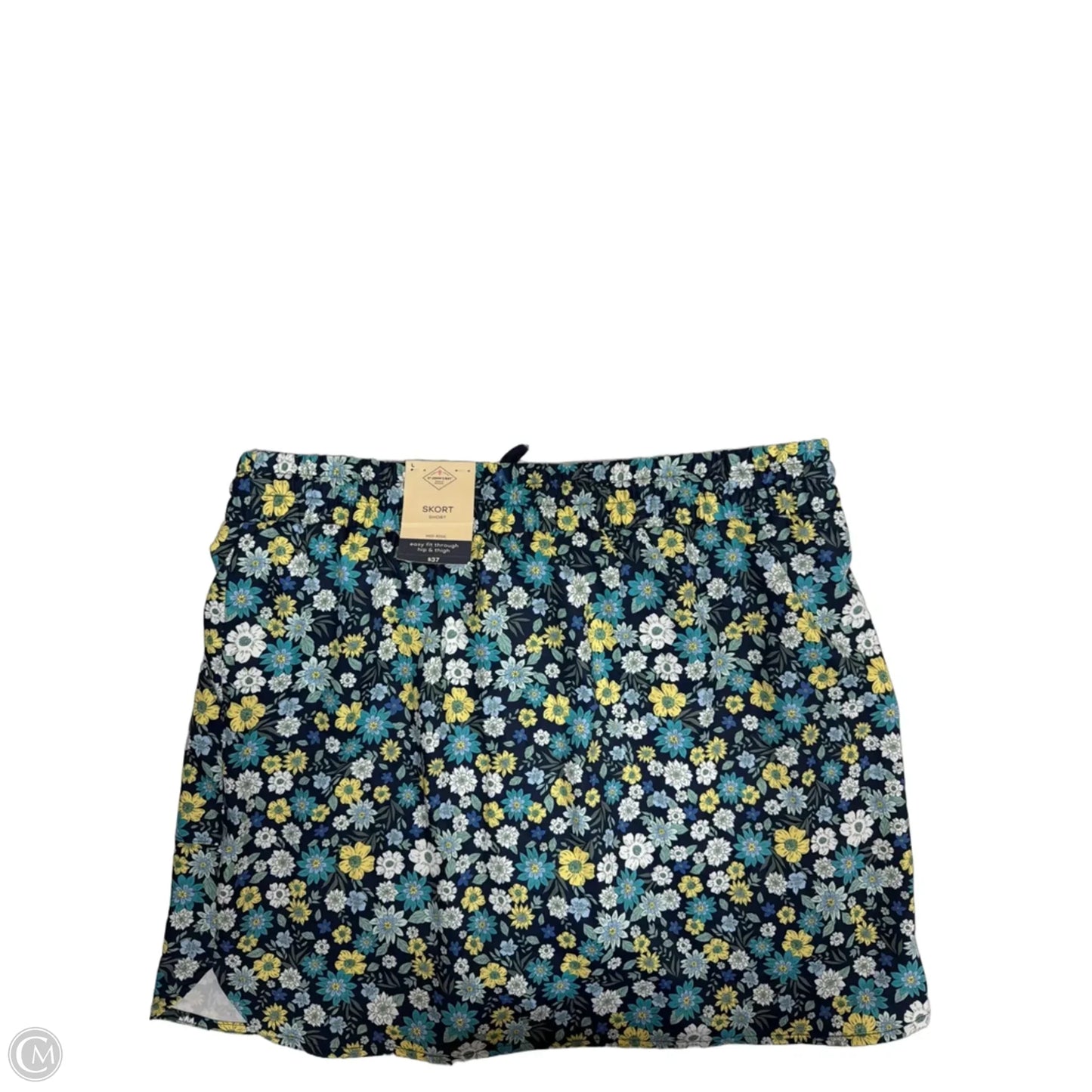Skort By St Johns Bay In Floral Print, Size: L