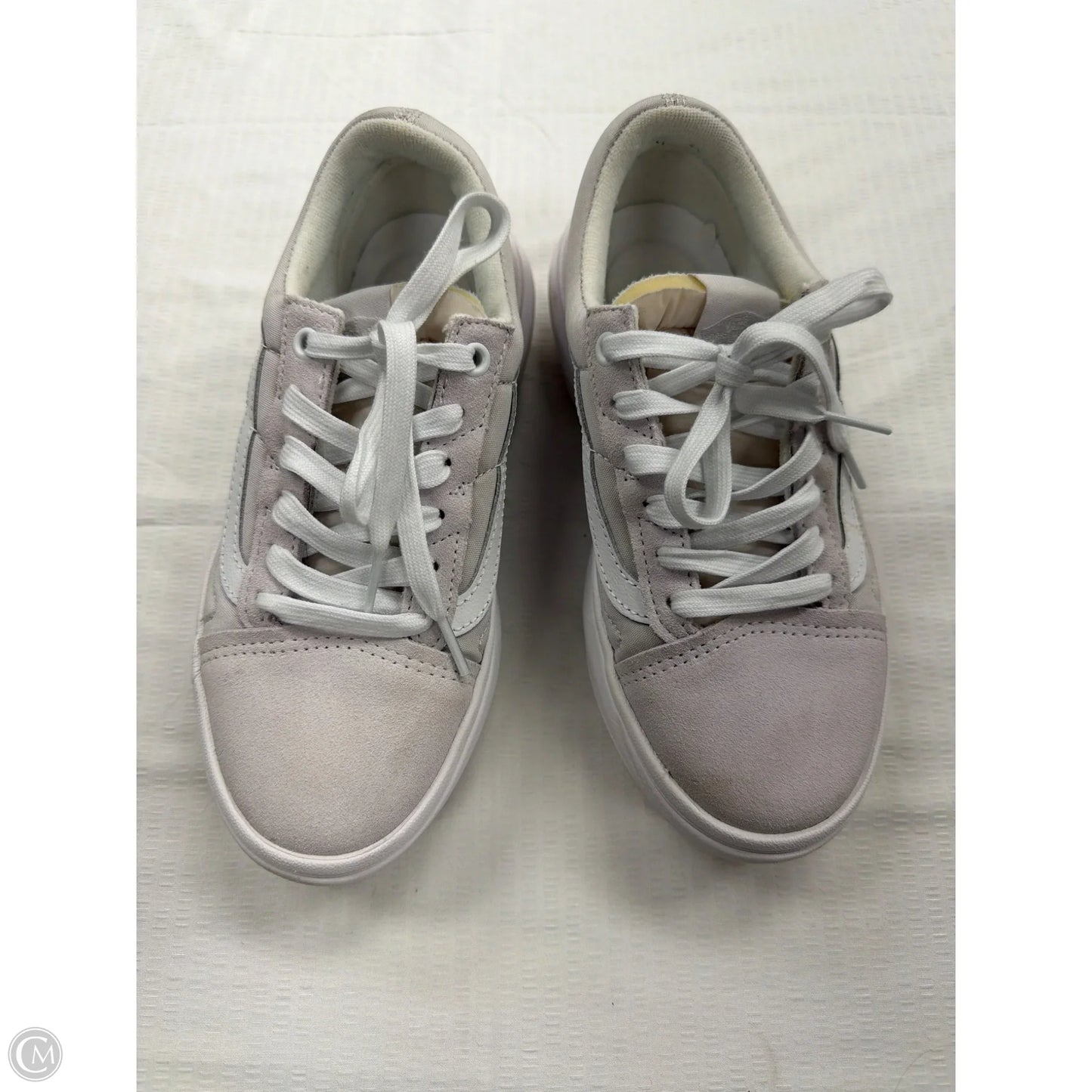 Shoes Sneakers By Vans In Grey, Size: 7