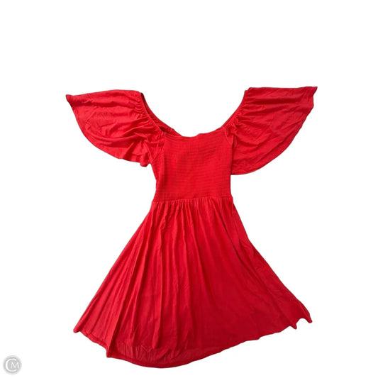 Dress Casual Short By Venus In Coral, Size: L