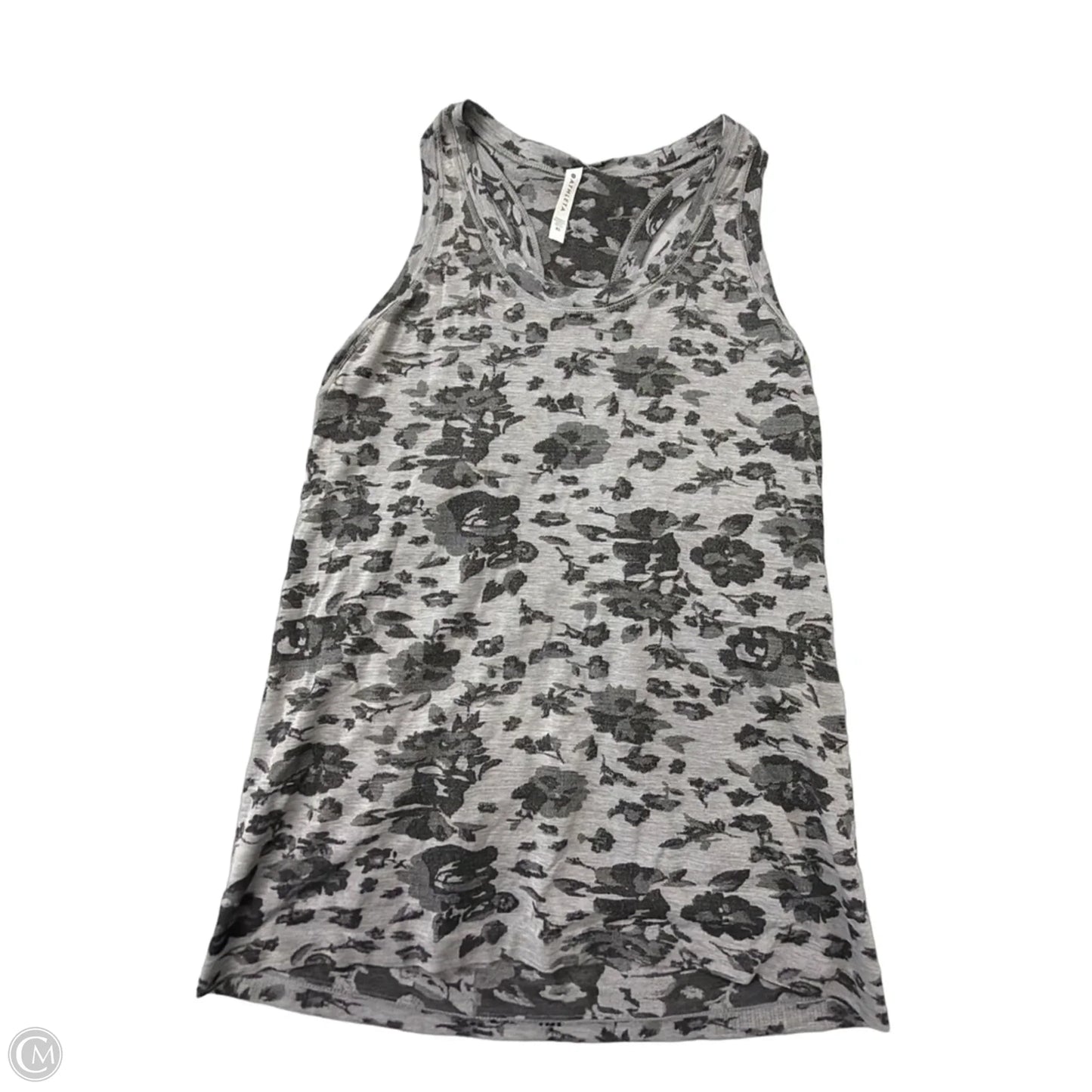 Athletic Tank Top By Athleta In Grey, Size: Xl