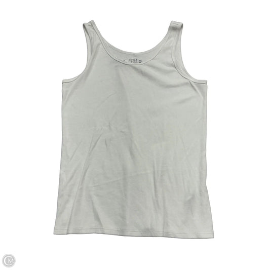 Tank Top By Time And Tru In White, Size: 1x