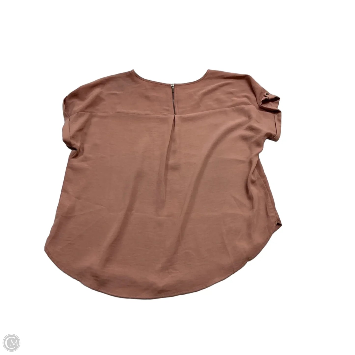 Top Short Sleeve By Maurices In Pink, Size: L