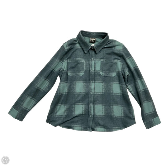 Top Long Sleeve By 32 Degrees In Blue, Size: L