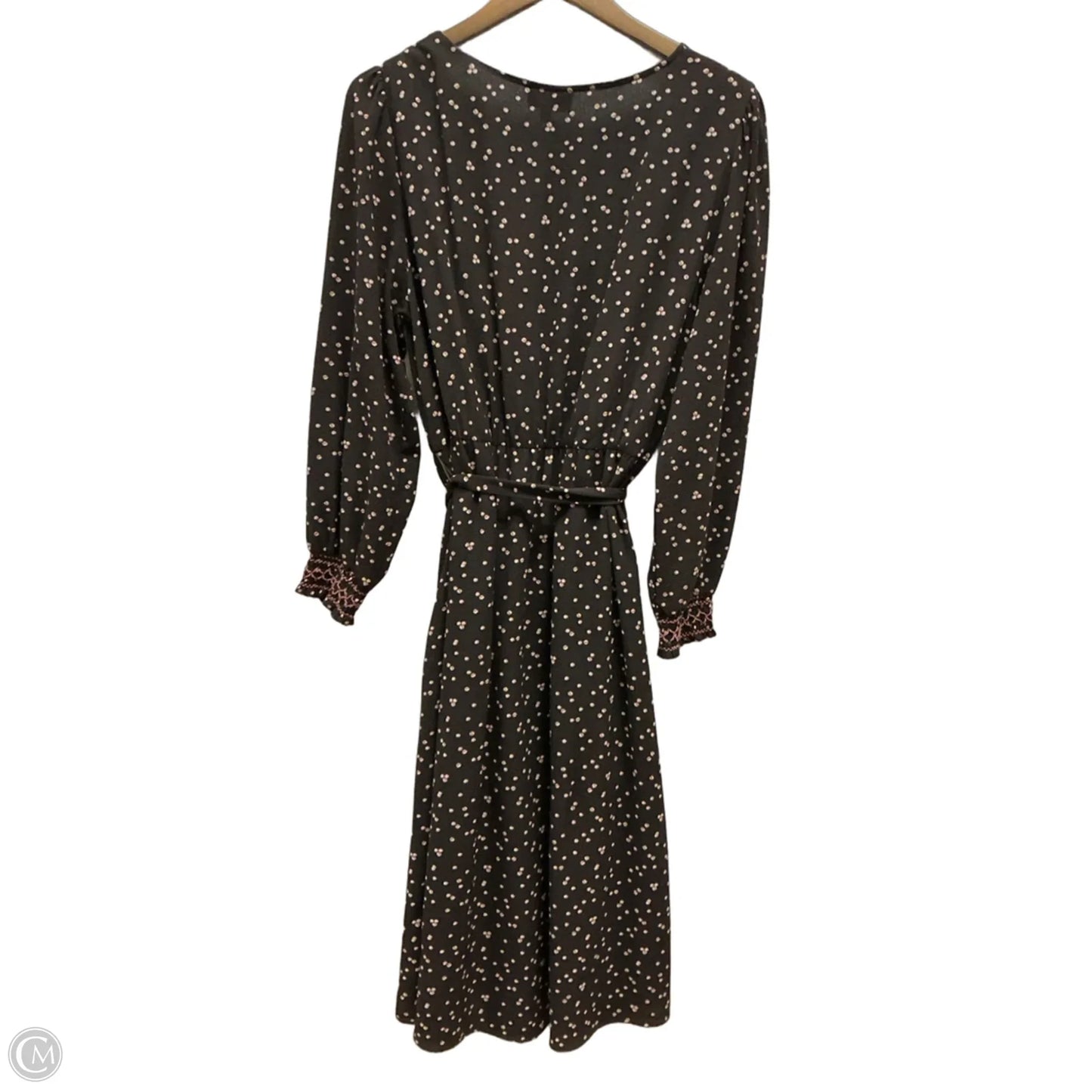Dress Casual Midi By Bobeau In Brown, Size: Xl