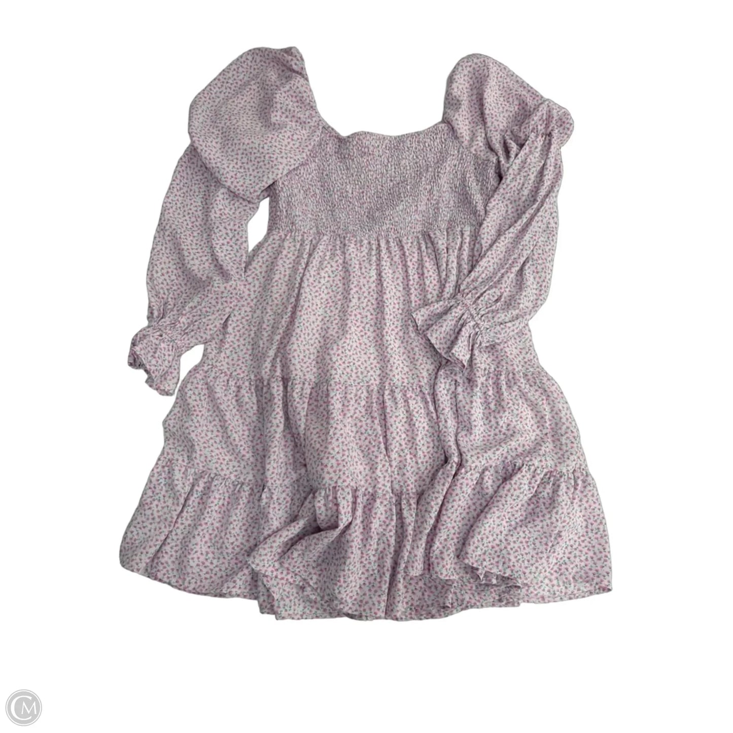 Dress Casual Short By Clothes Mentor In Floral Print, Size: Xl