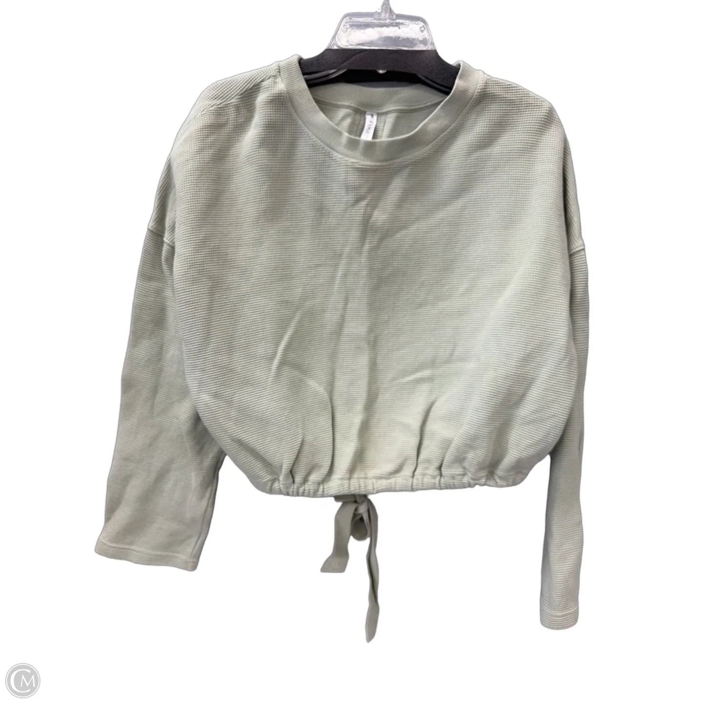 Sweatshirt Crewneck By Fabletics In Green, Size: S