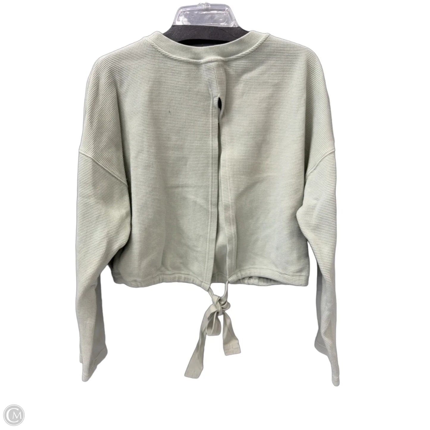 Sweatshirt Crewneck By Fabletics In Green, Size: S