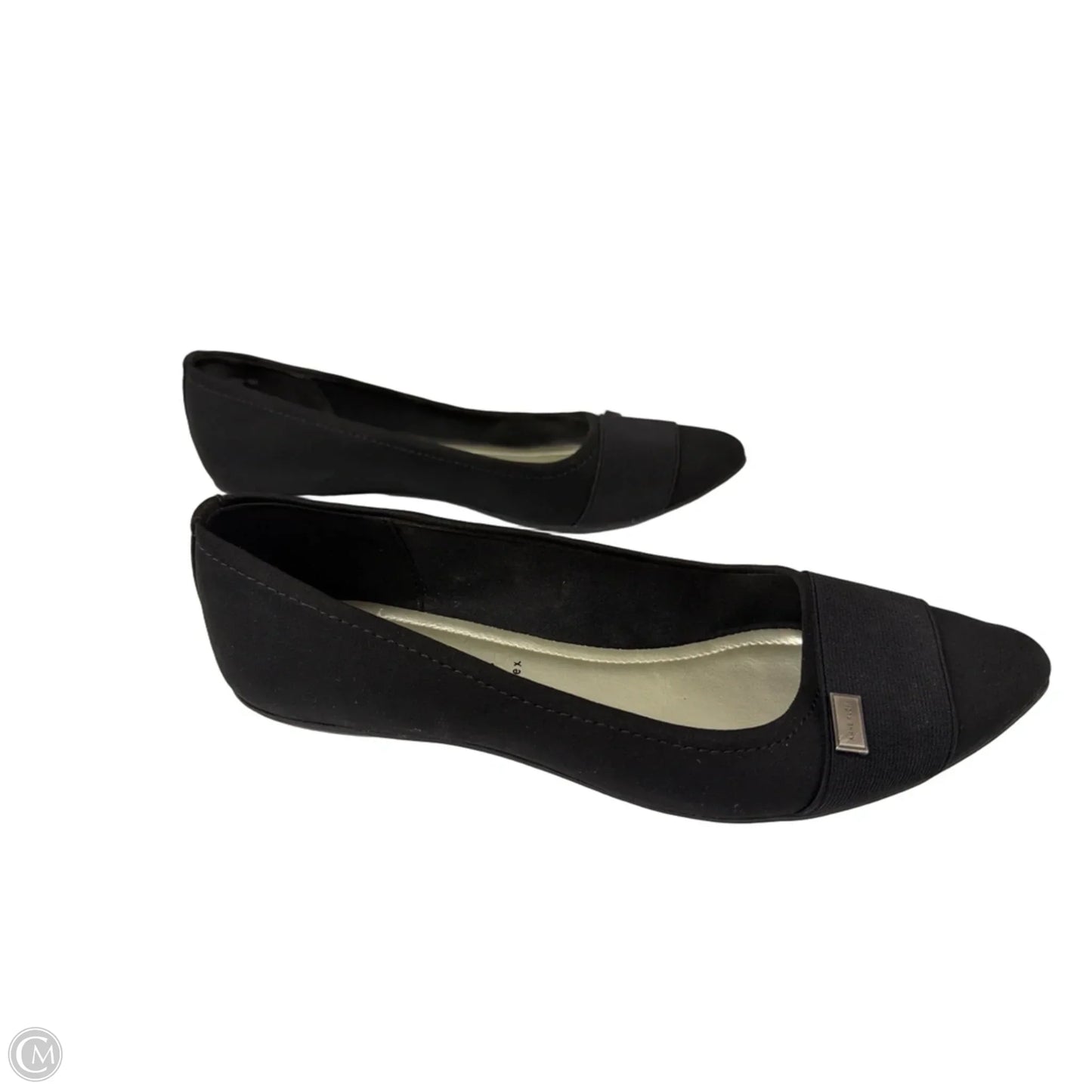 Shoes Flats By Anne Klein In Black, Size: 9