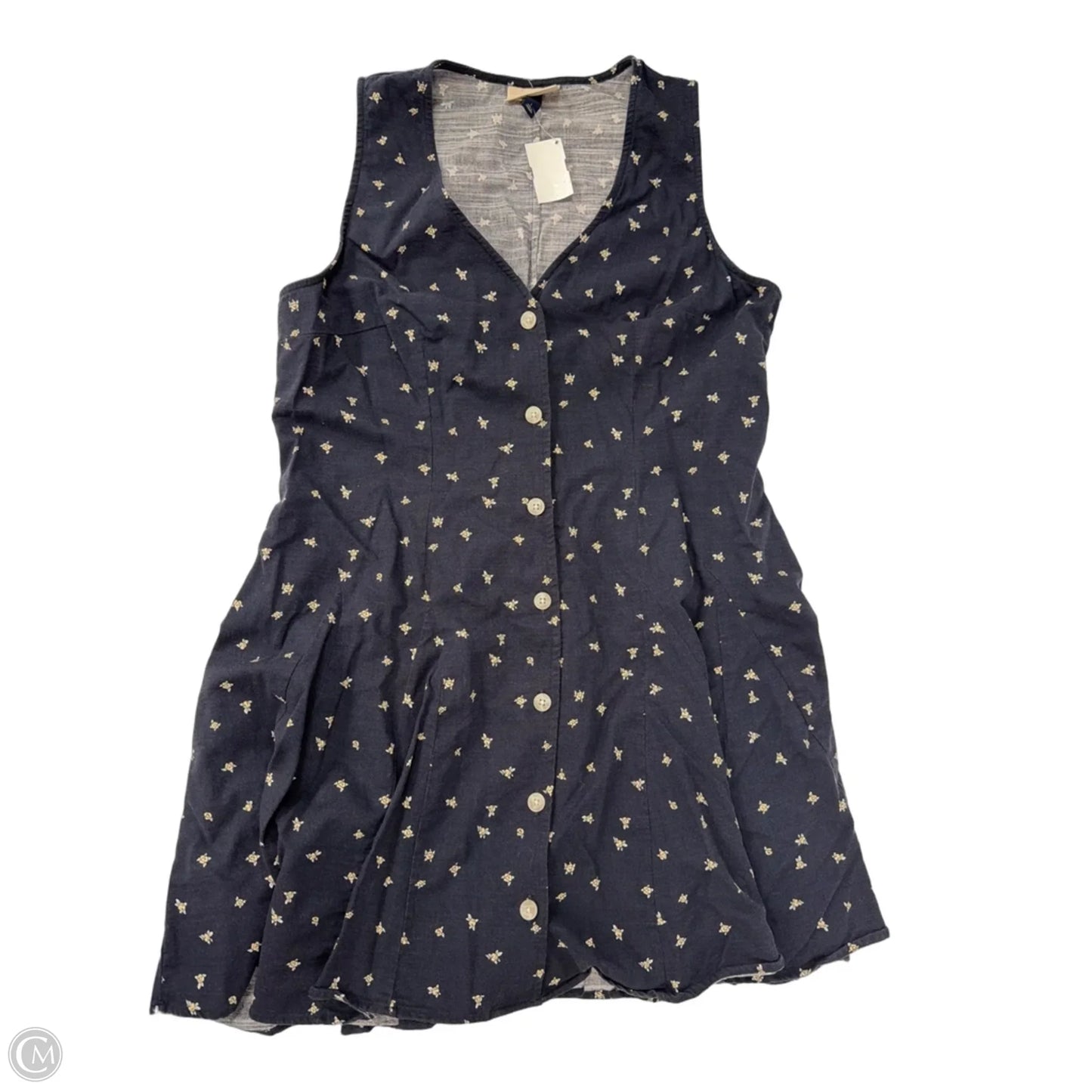 Dress Casual Short By Universal Thread In Blue, Size: L
