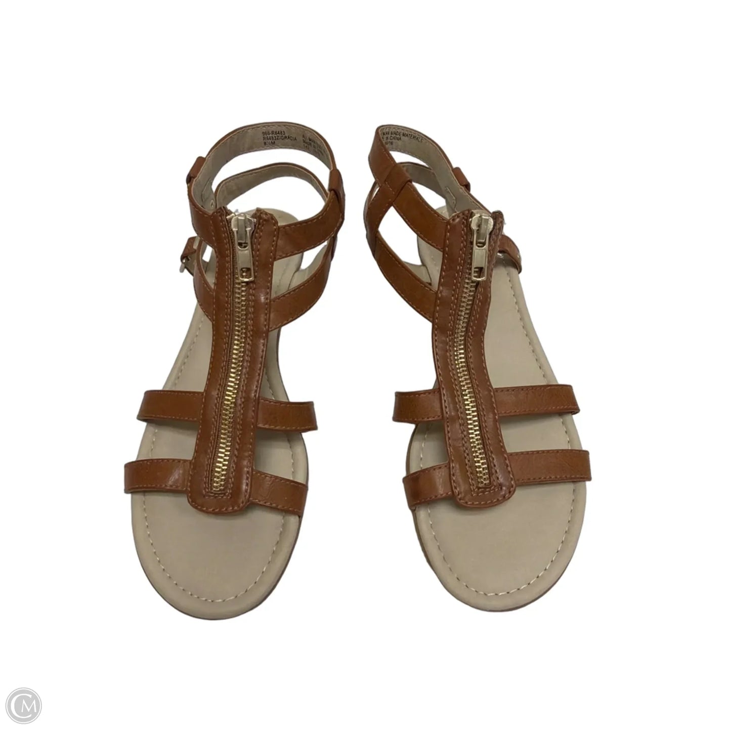 Sandals Flats By Rialto In Brown, Size: 8.5
