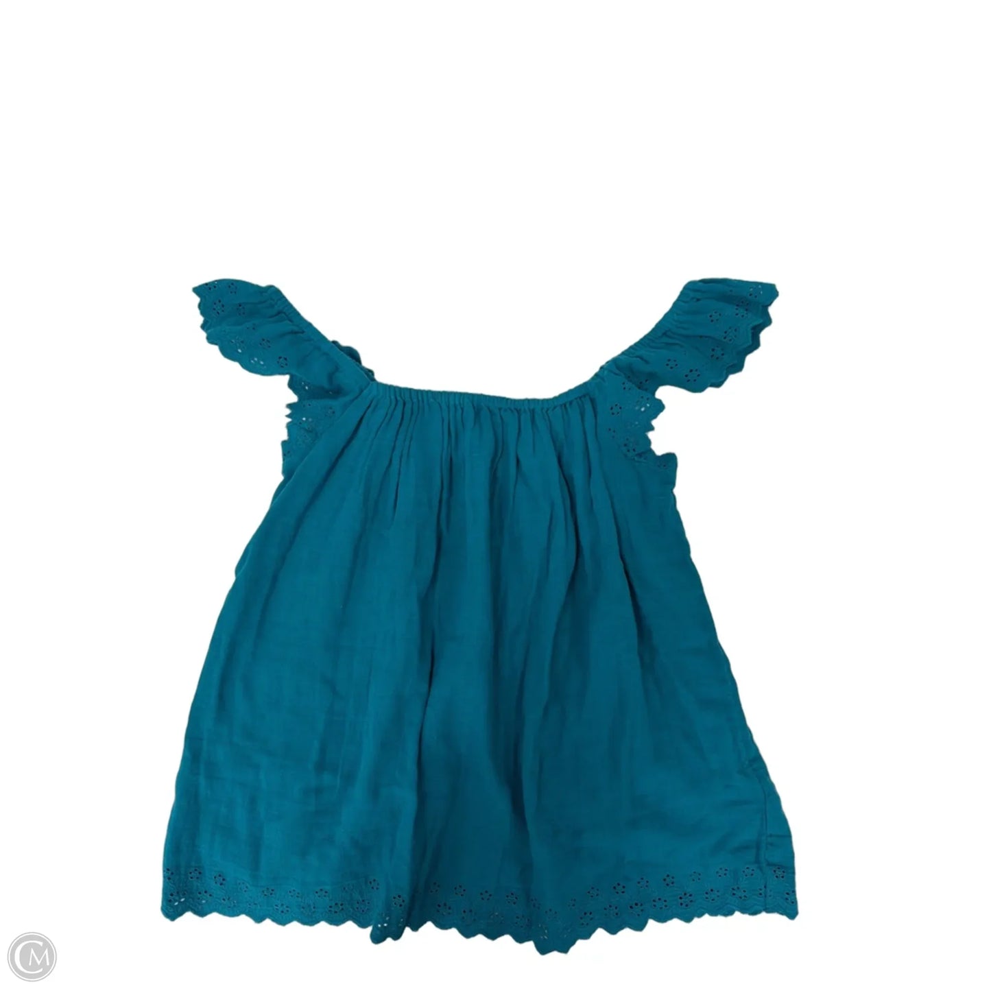 Tank Top By Time And Tru In Teal, Size: S
