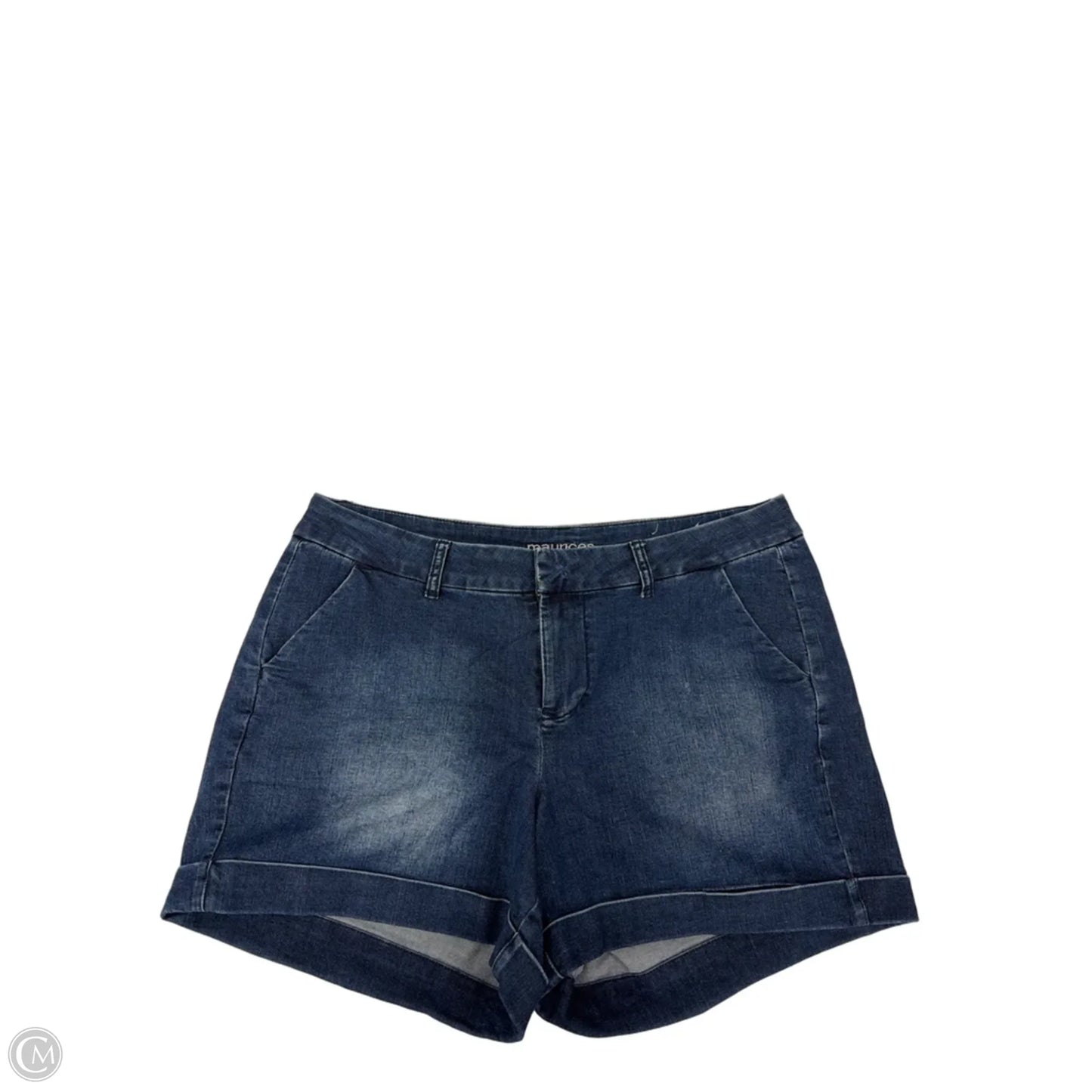 Shorts By Maurices In Blue Denim, Size: 18