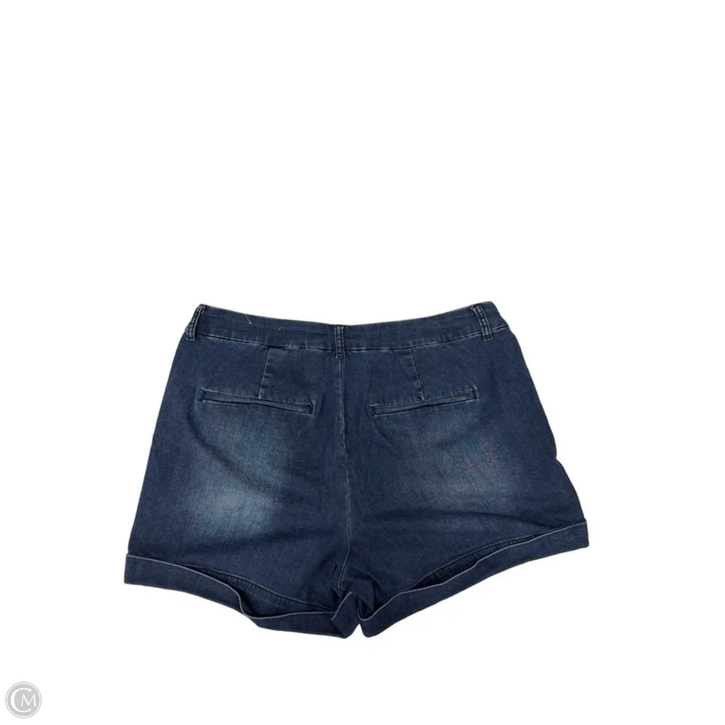 Shorts By Maurices In Blue Denim, Size: 18
