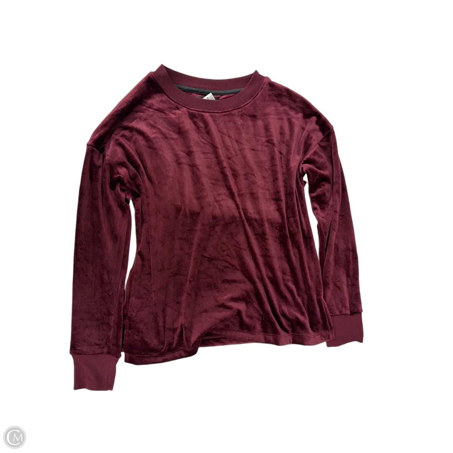 Pants Set 2pc By Donna Karan In Maroon, Size: S