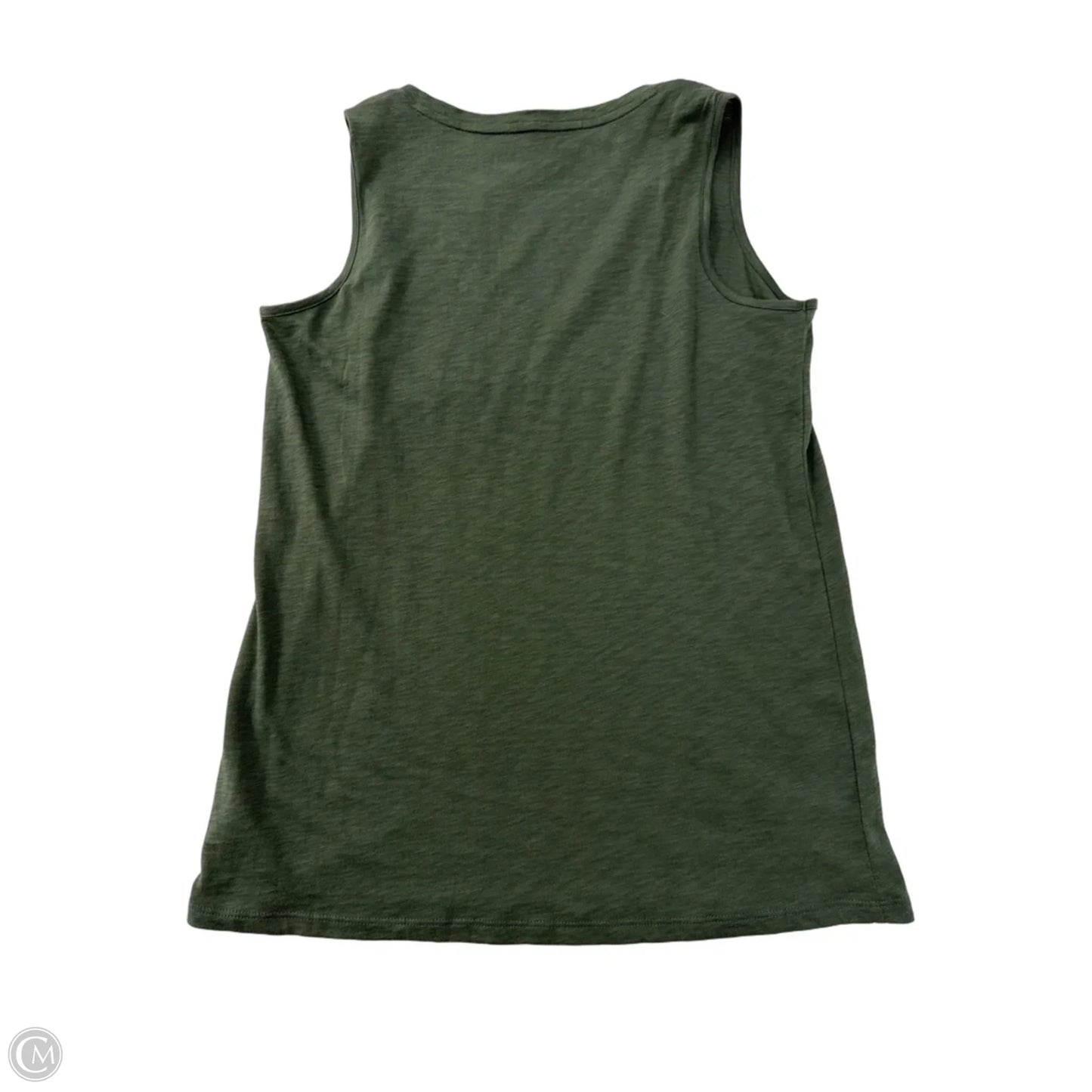 Tank Top By Max Studio In Green, Size: S