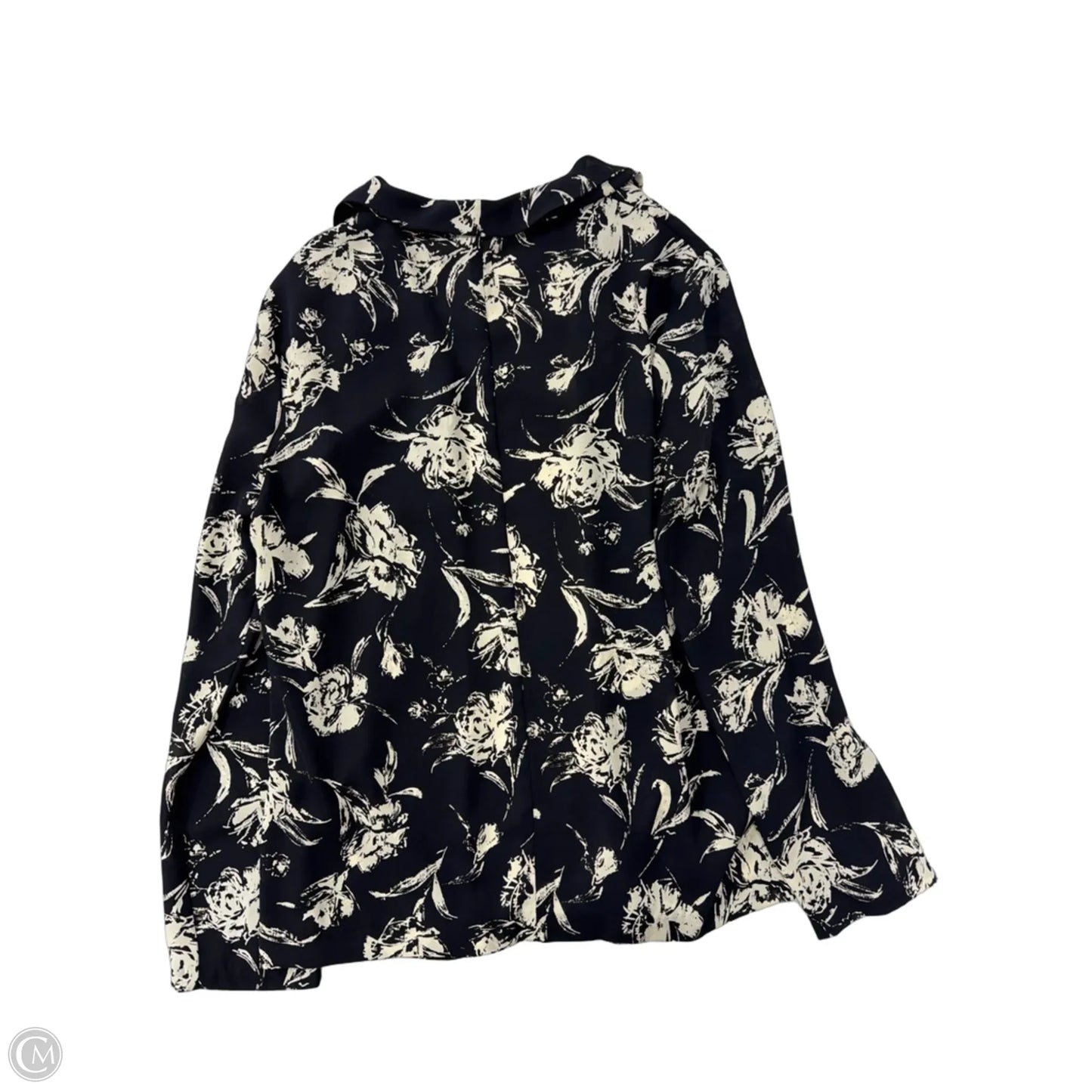 Kimono By Lush In Blue & Cream, Size: M
