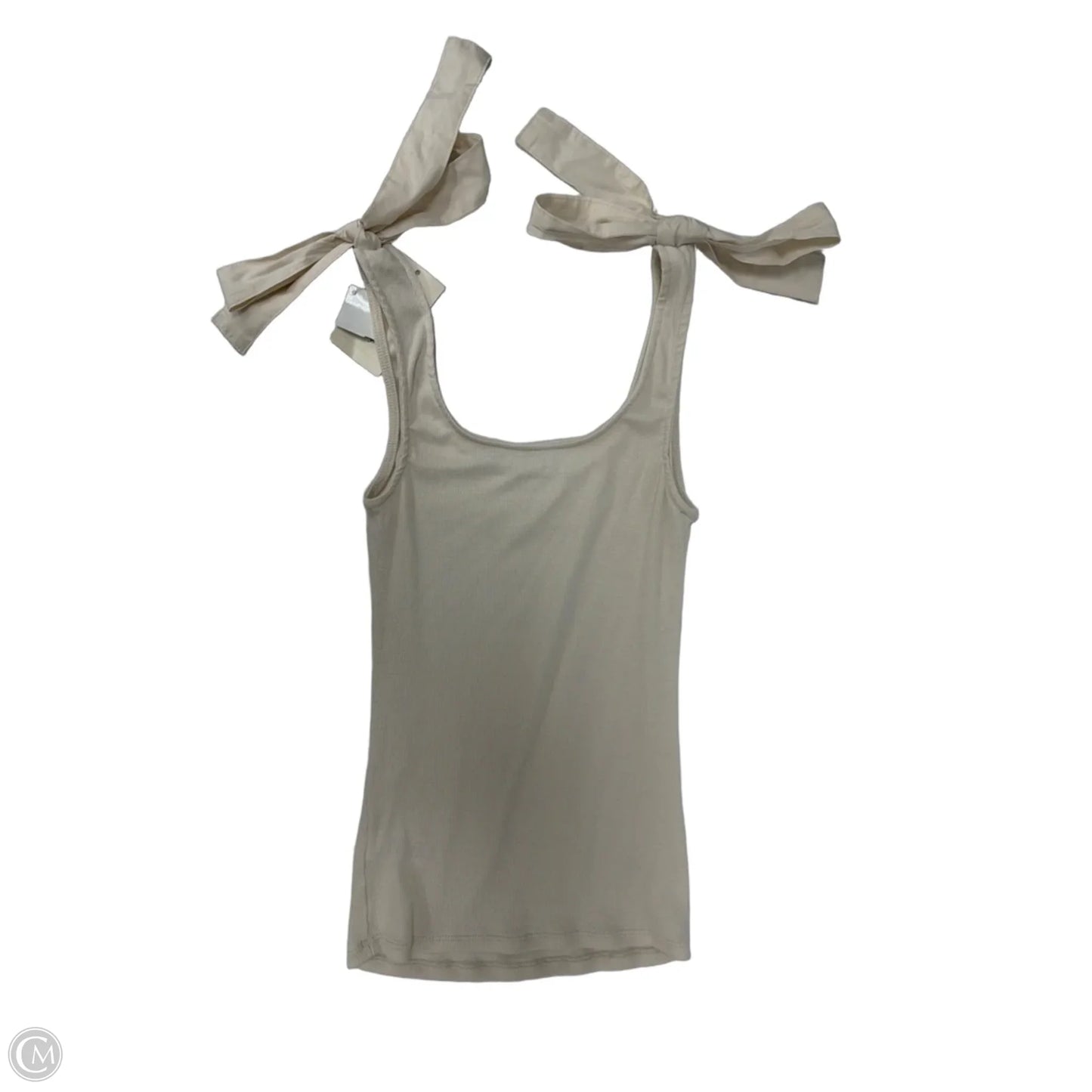 Tank Top By A New Day In Beige, Size: Xs