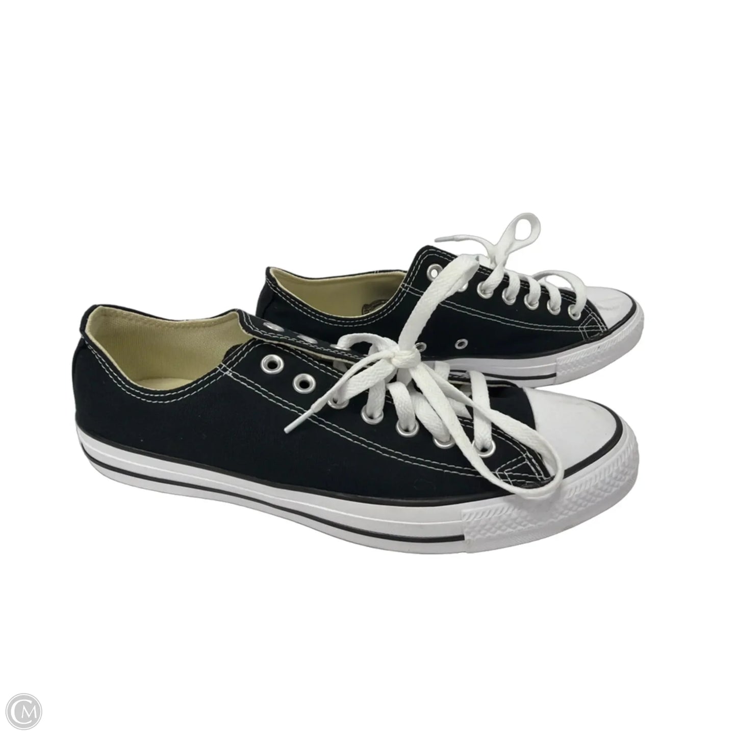 Shoes Sneakers By Converse In Black & White, Size: 11