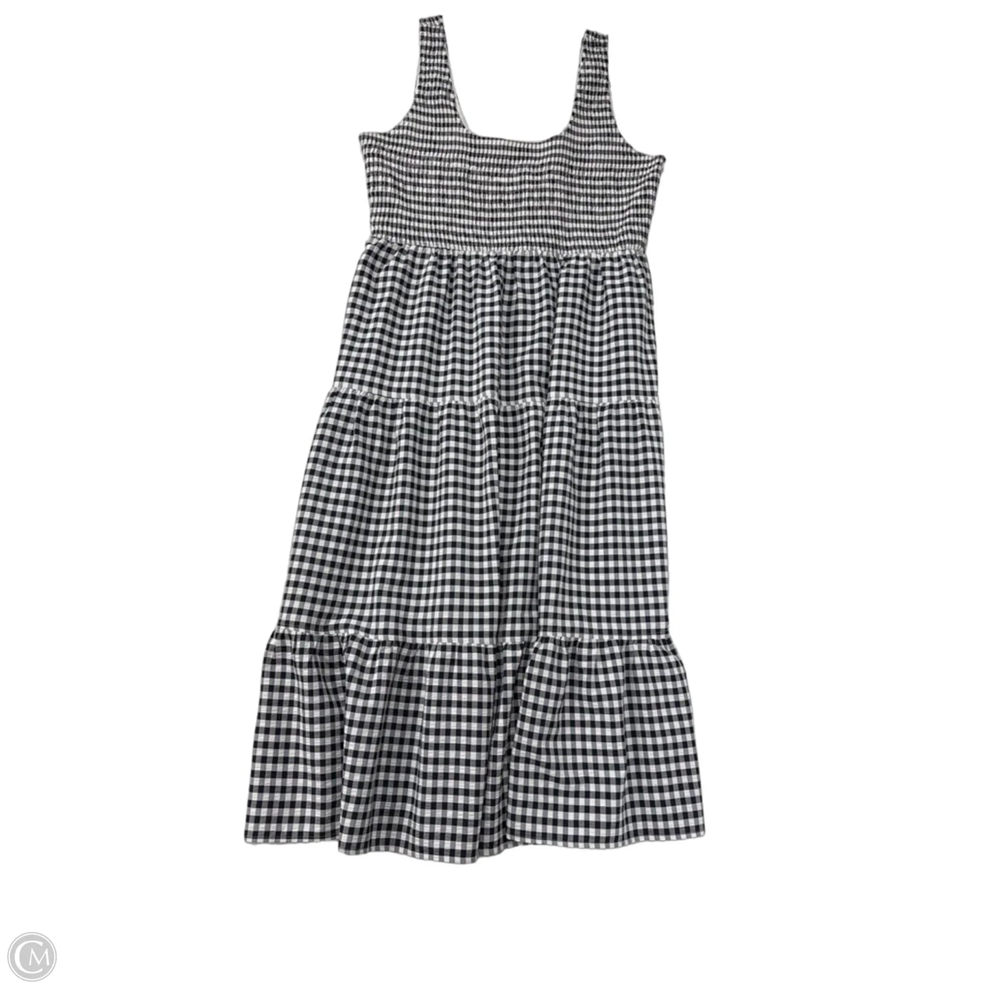 Dress Casual Maxi By On 34th In Checkered Pattern, Size: Xl