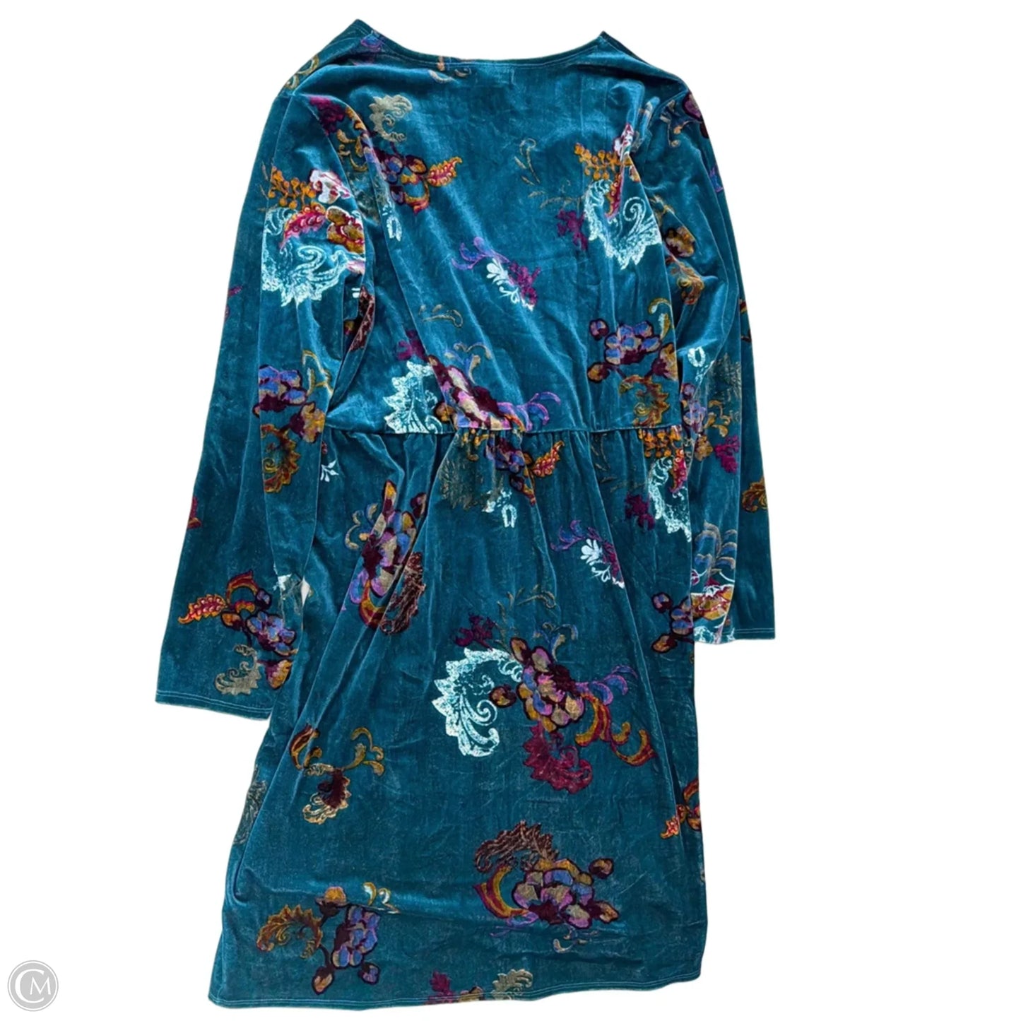 Dress Casual Short By Eyeshadow In Teal, Size: 2x