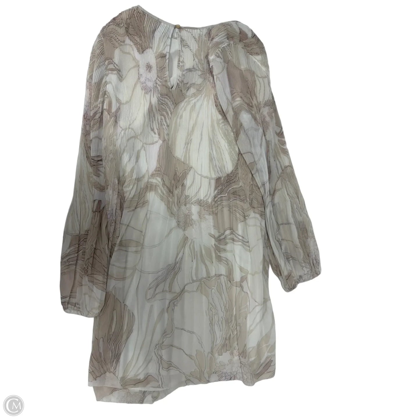 Dress Casual Short By Wilfred In Cream & Tan, Size: Xl