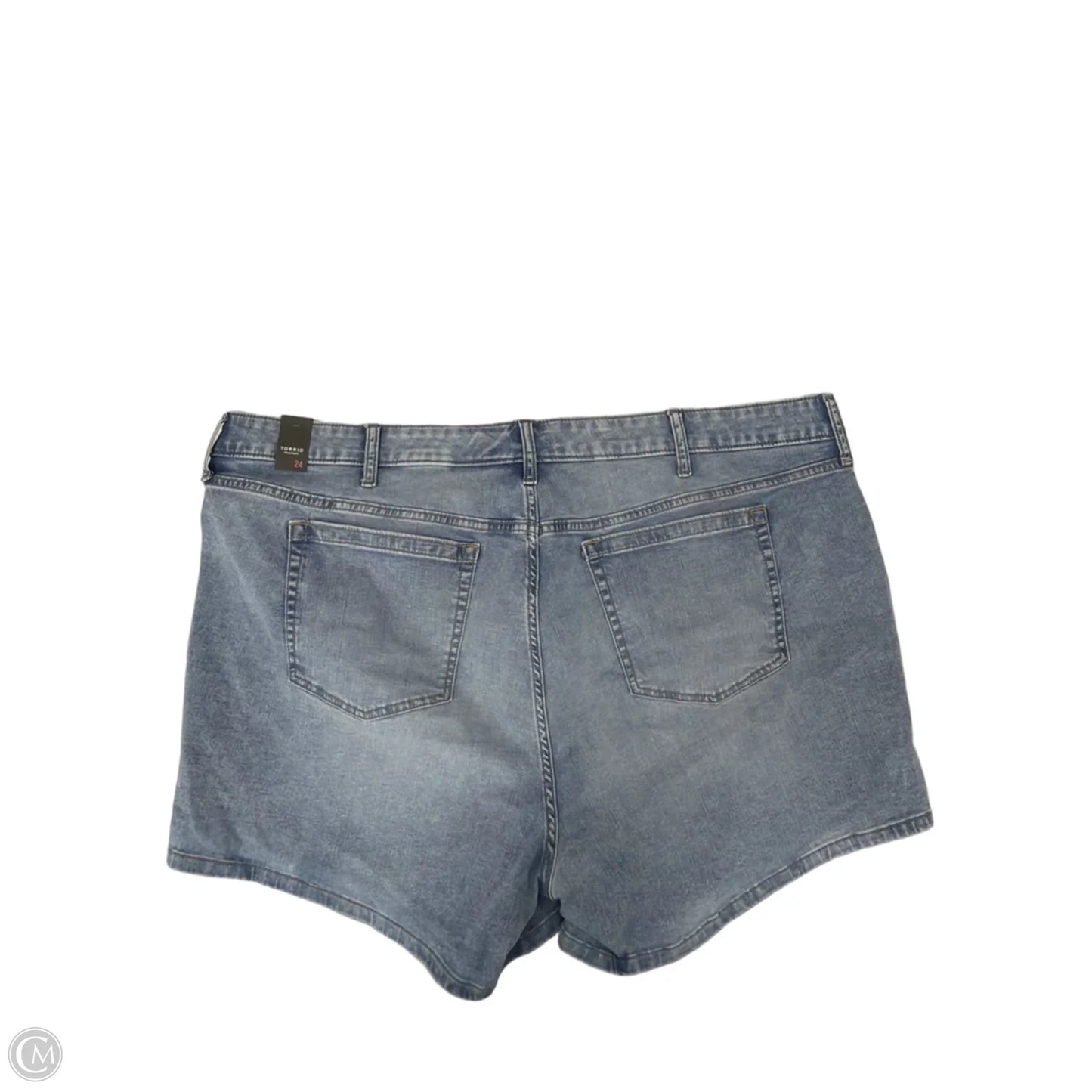 Shorts By Torrid In Blue Denim, Size: 24