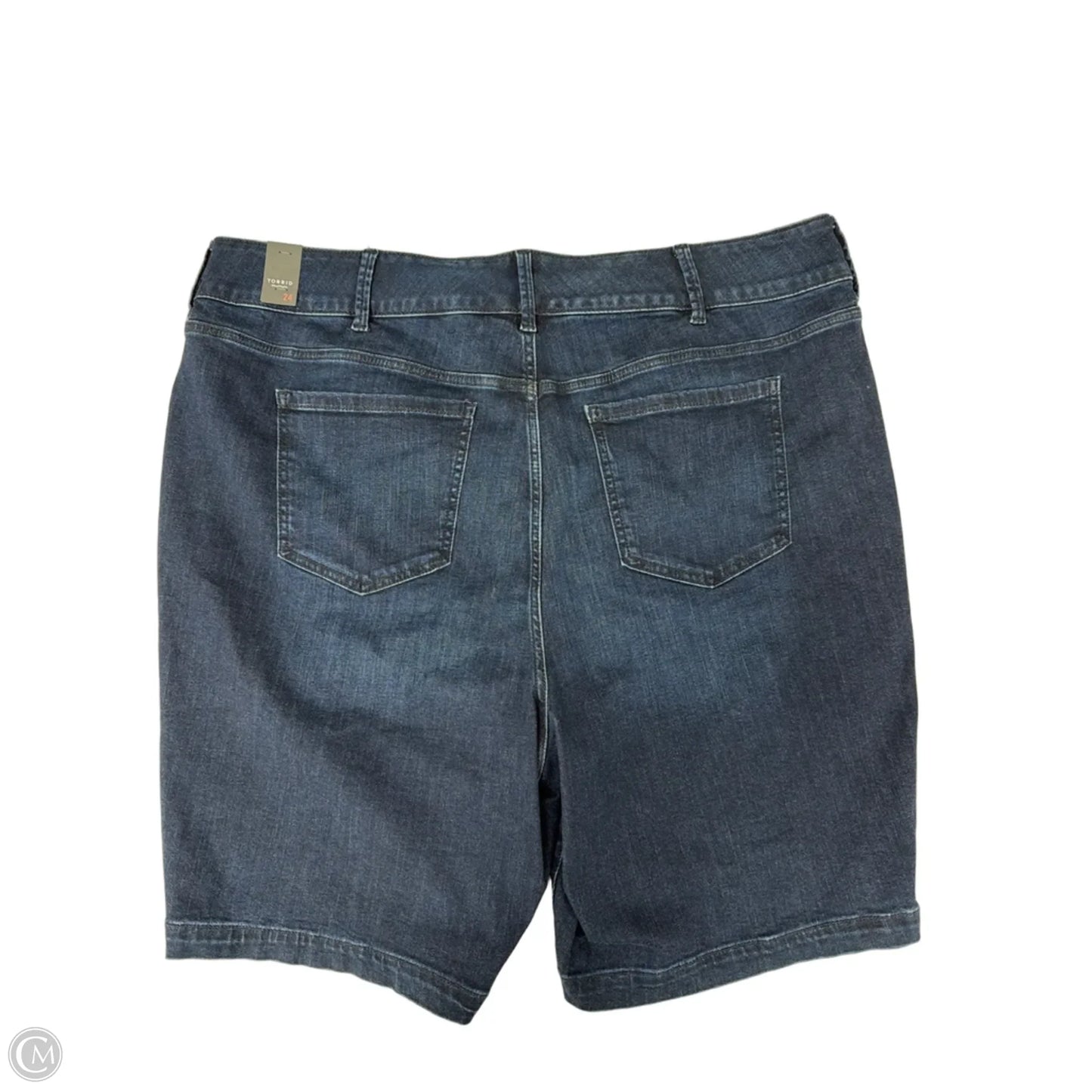 Shorts By Torrid In Blue Denim, Size: 24