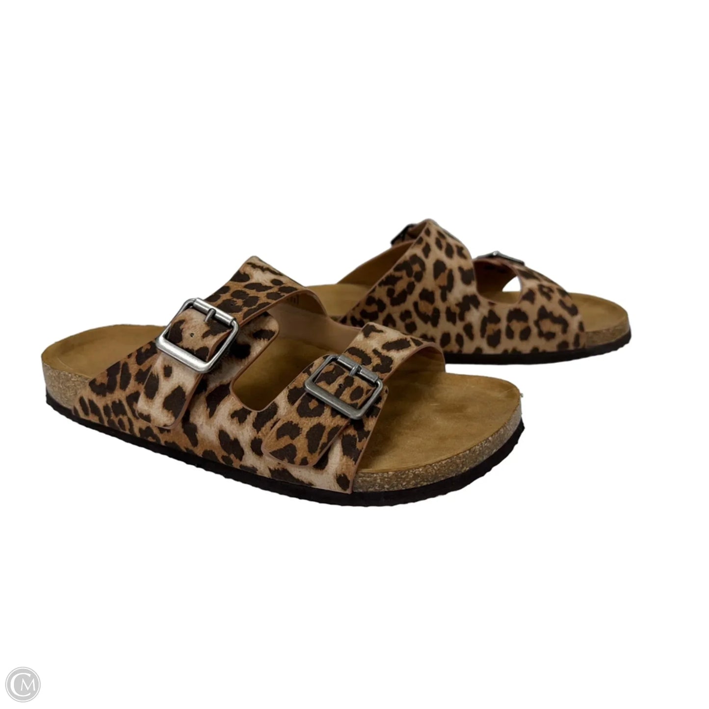 Sandals Flats By Torrid In Animal Print, Size: 9