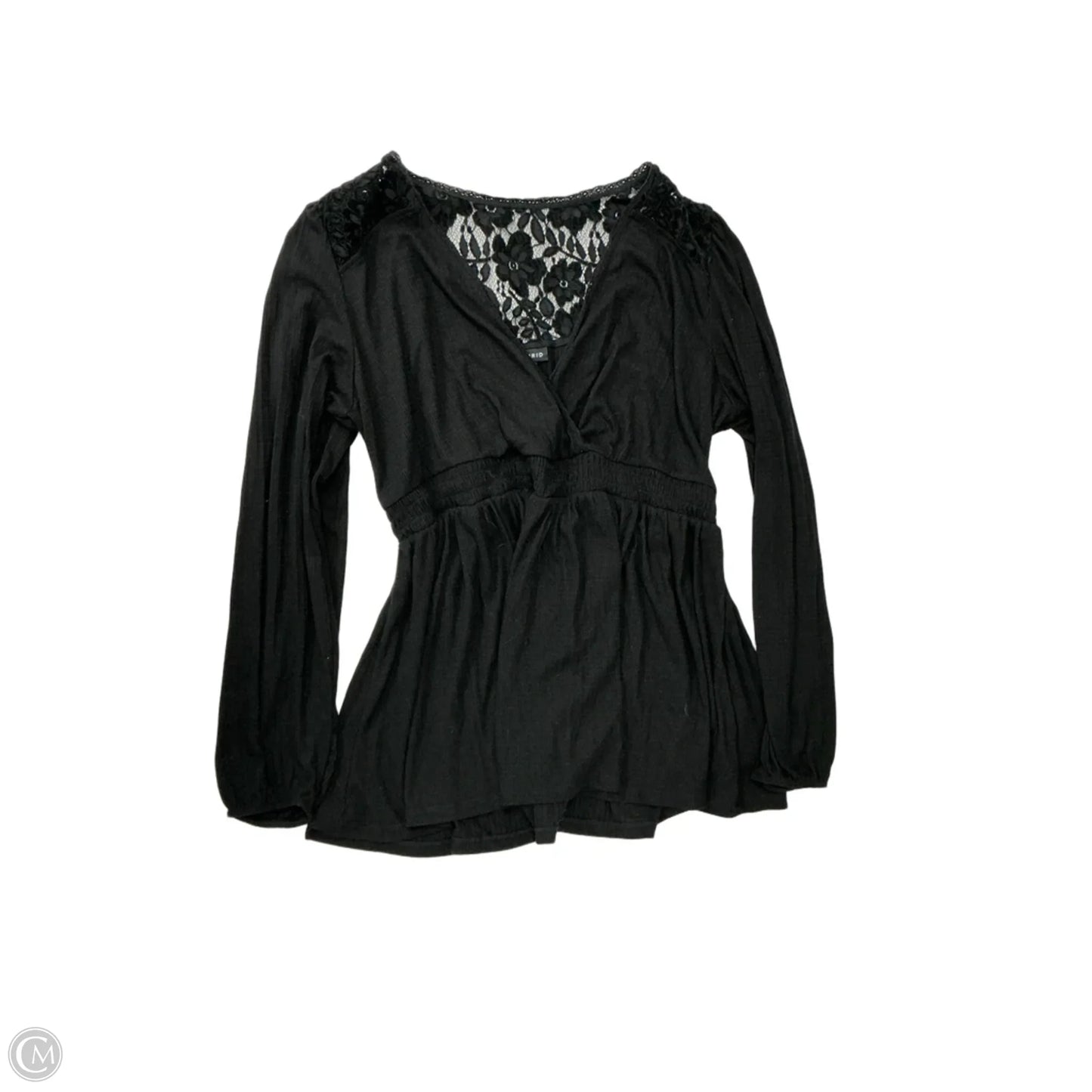 Top Long Sleeve By Torrid In Black, Size: 2x