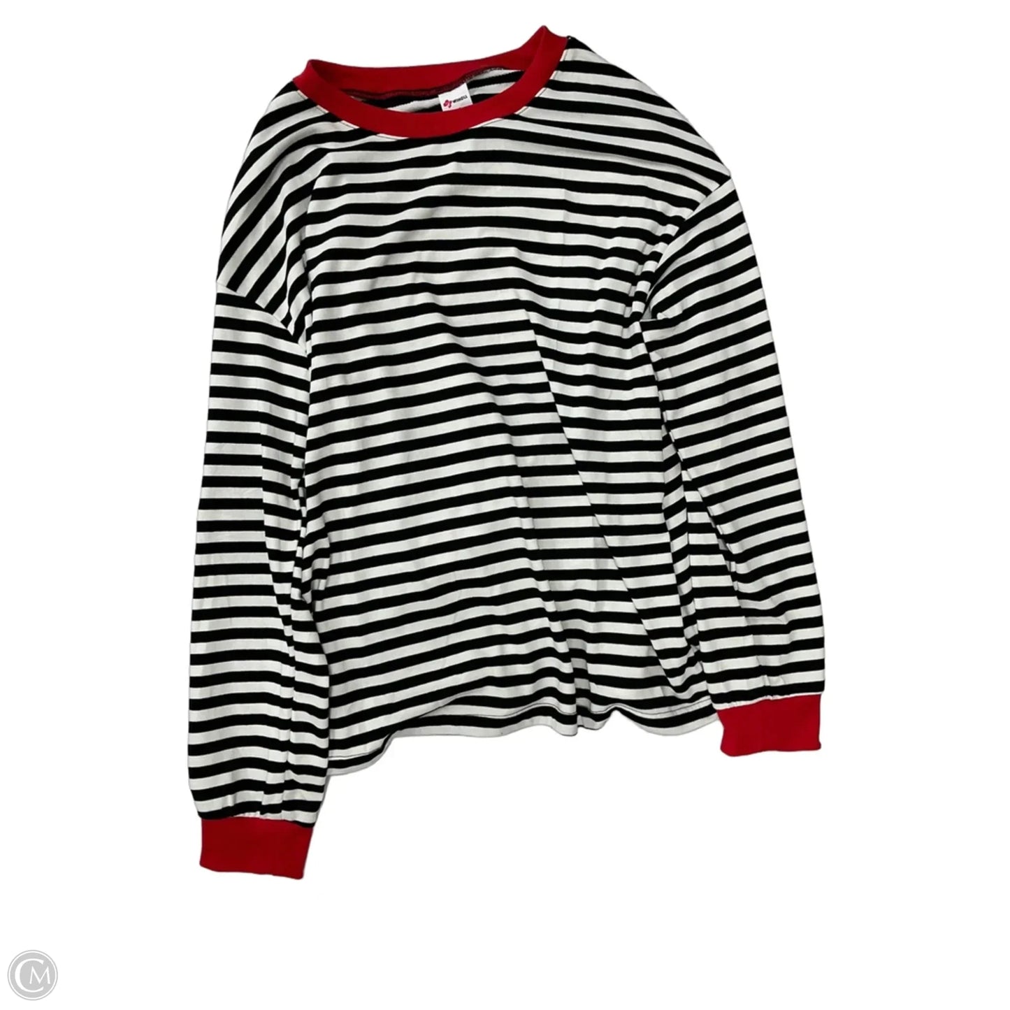 Top Long Sleeve By Clothes Mentor In Striped Pattern, Size: Xl