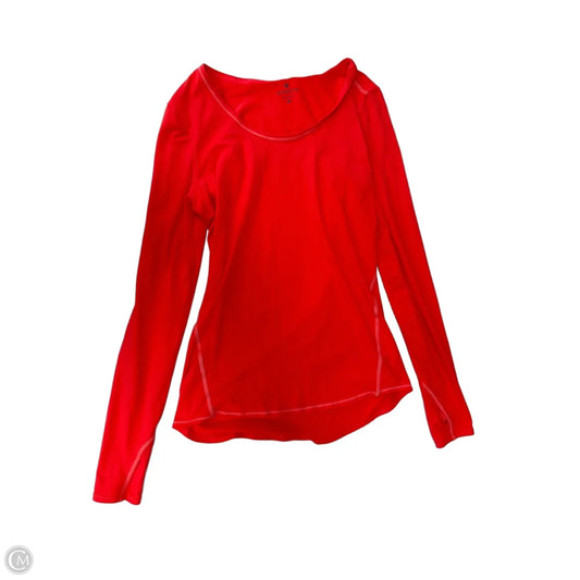 Athletic Top Long Sleeve Crewneck By Athleta In Pink, Size: Xs