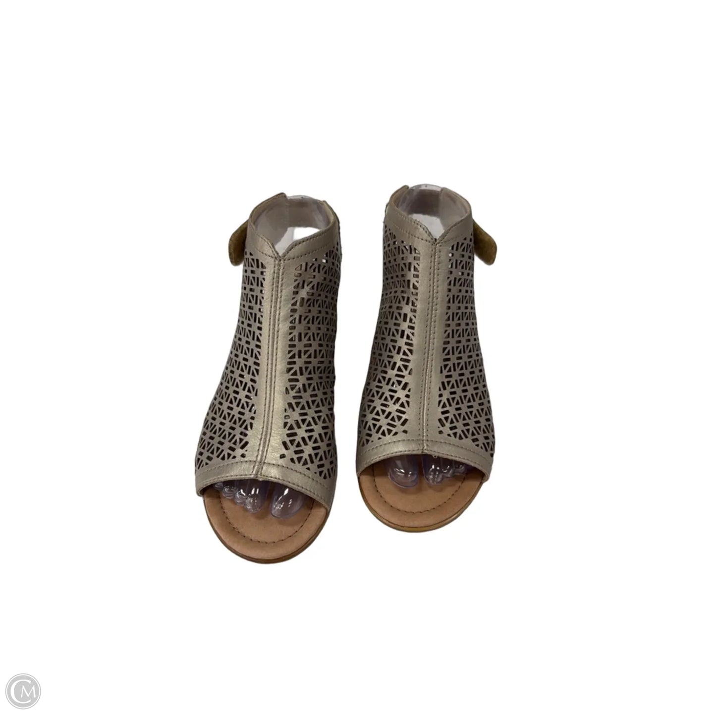 Shoes Heels Block By Clothes Mentor In Brown, Size: 7