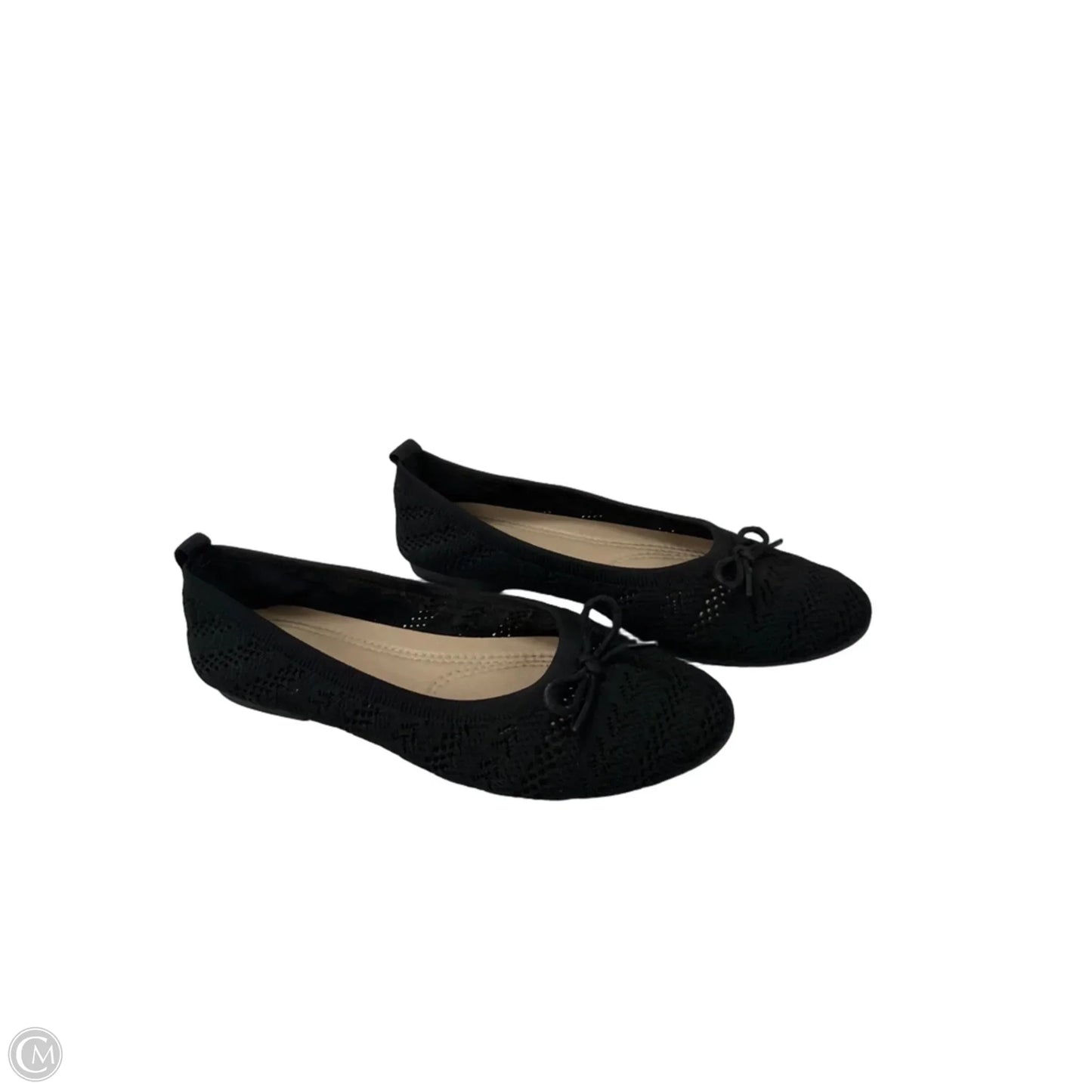 Shoes Flats By Clothes Mentor In Black, Size: 7