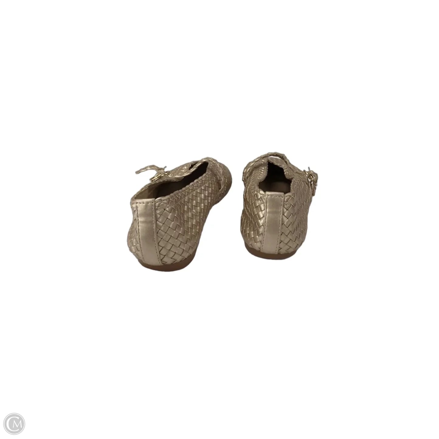 Shoes Flats By House Of Harlow In Gold, Size: 6.5