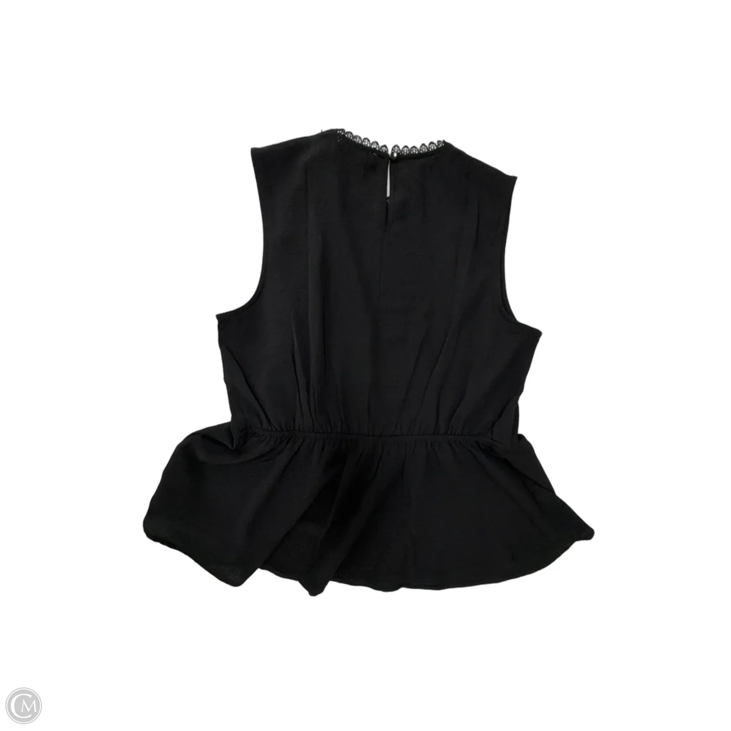 Top Sleeveless By Monteau In Black, Size: Xl