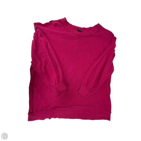 Top Long Sleeve By Torrid In Pink, Size: 3x